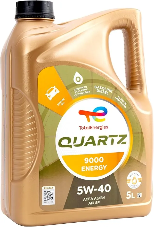 [545-1163286] ACEITE TOTAL QUARTZ 900 ENERGY 5W40 ACEA A3/B4 5L