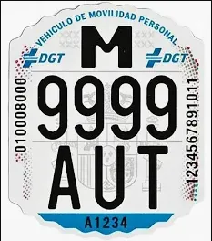 [8201001028] Matricula Patinete VMP